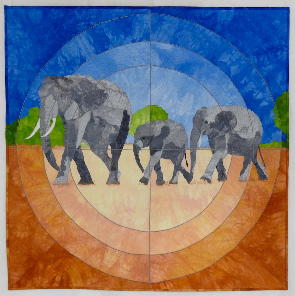 Claudia Pearce's Creation Wins Award at the Mid-Atlantic Quilt Festival