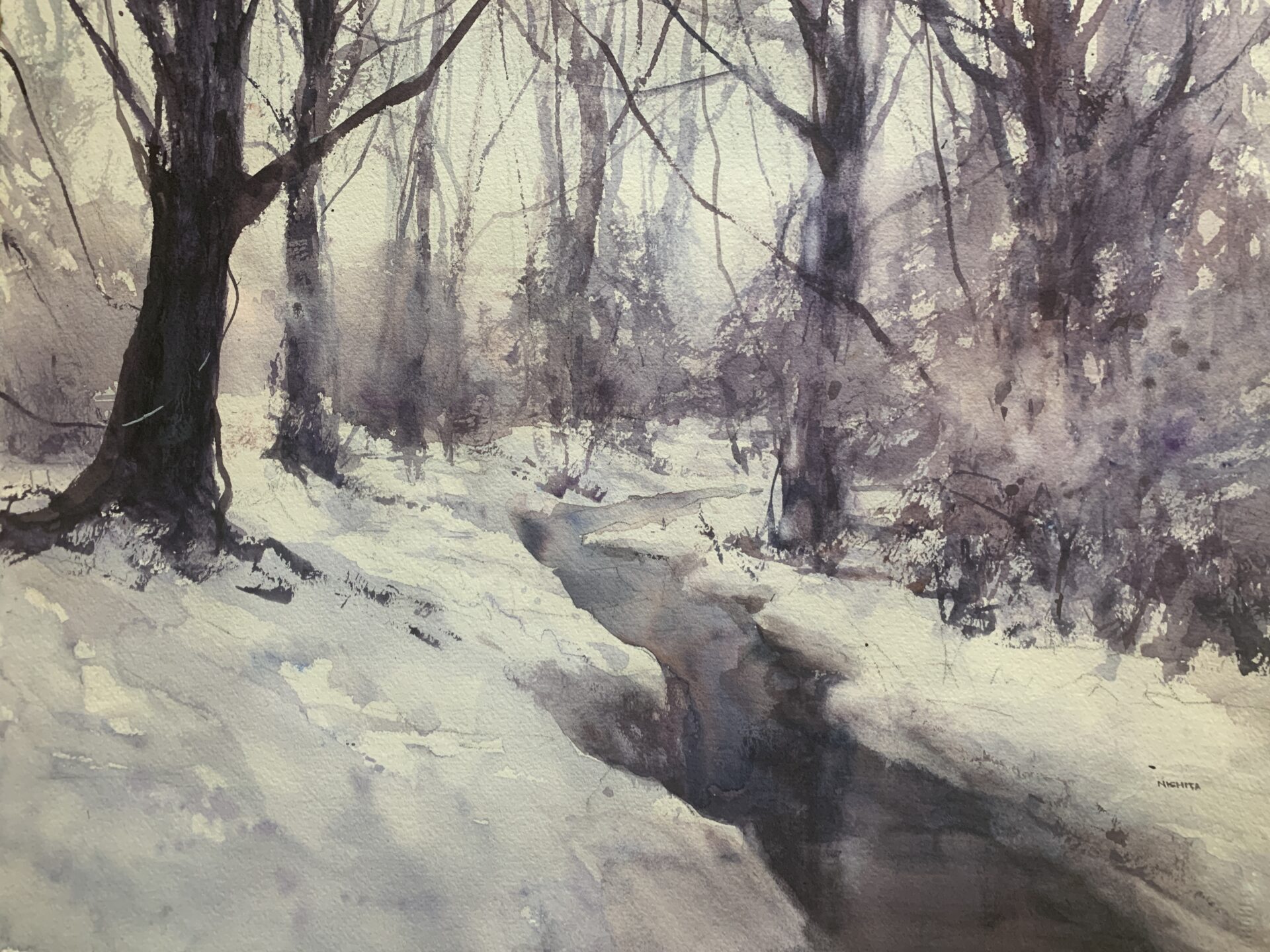 Paint Atmospheric Watercolor with Nishita Jain This Summer