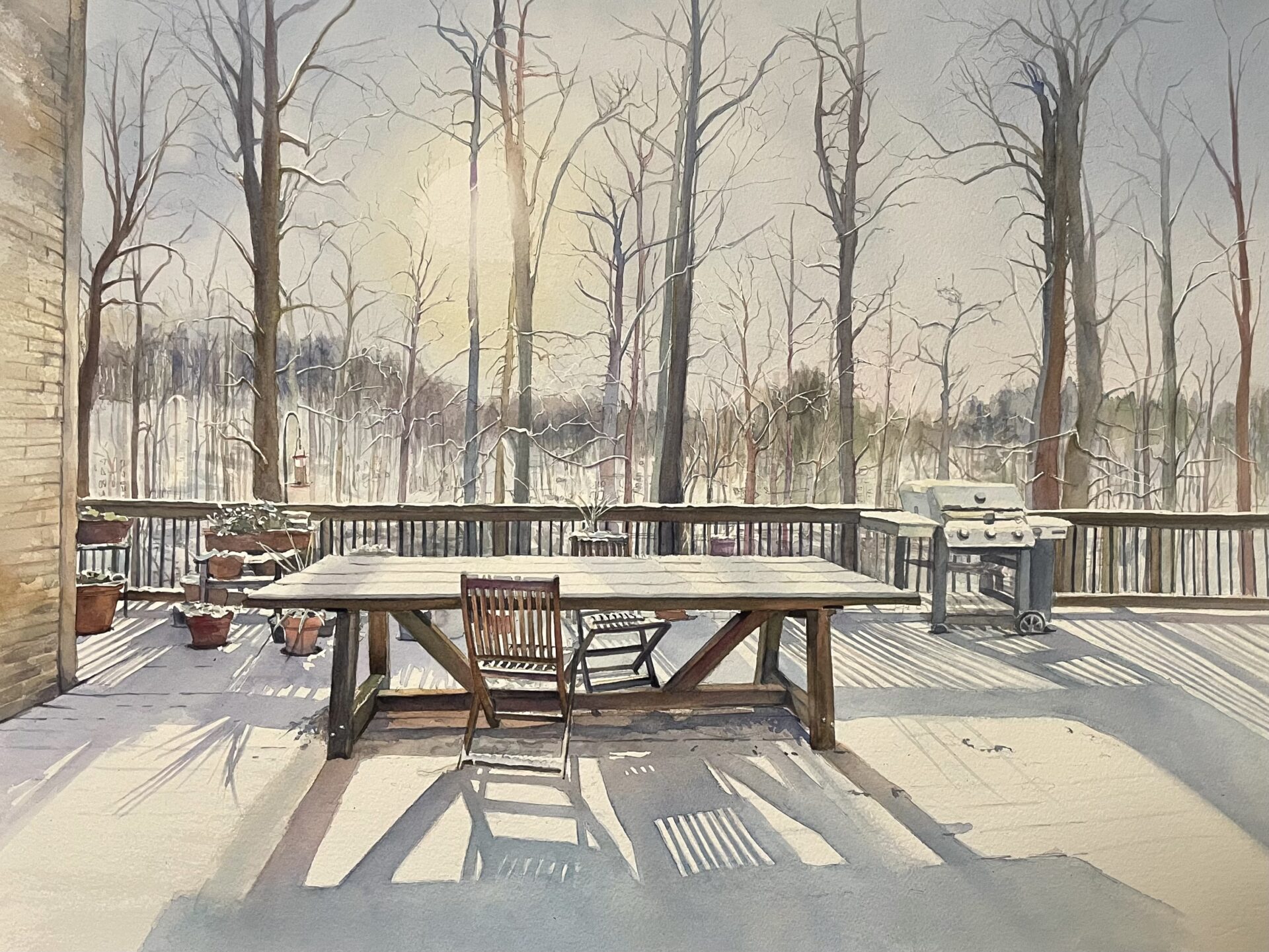 Stacy L. Levy Offers Beginner Watercolor Class