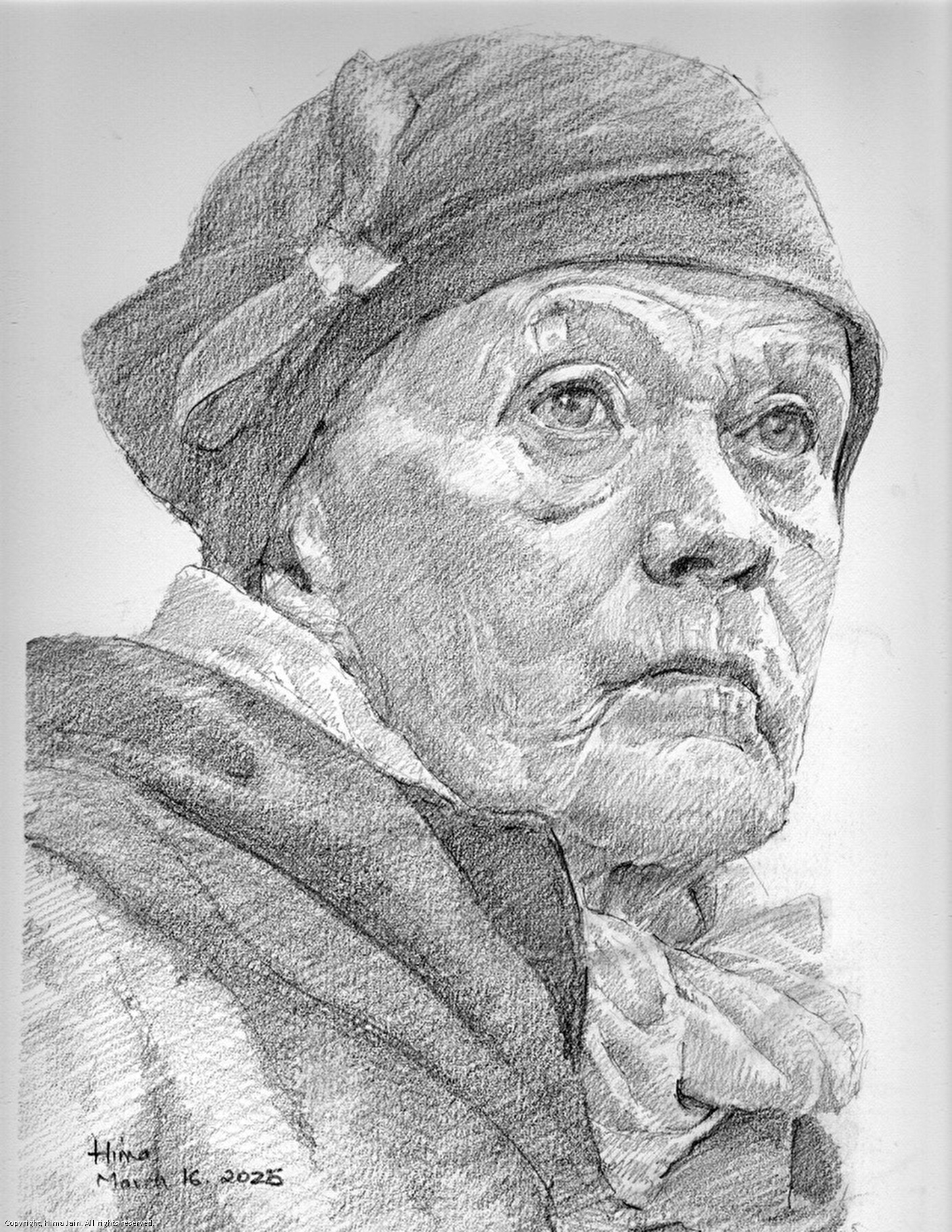 Hima Jain Selected for Strokes of Genius 18: Best of Drawing