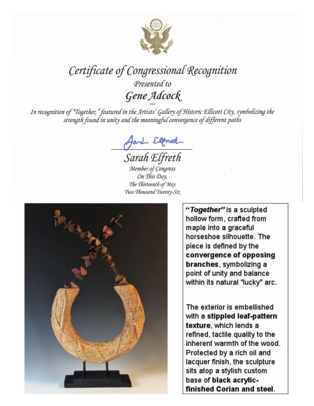Gene Adcock Receives Recognition