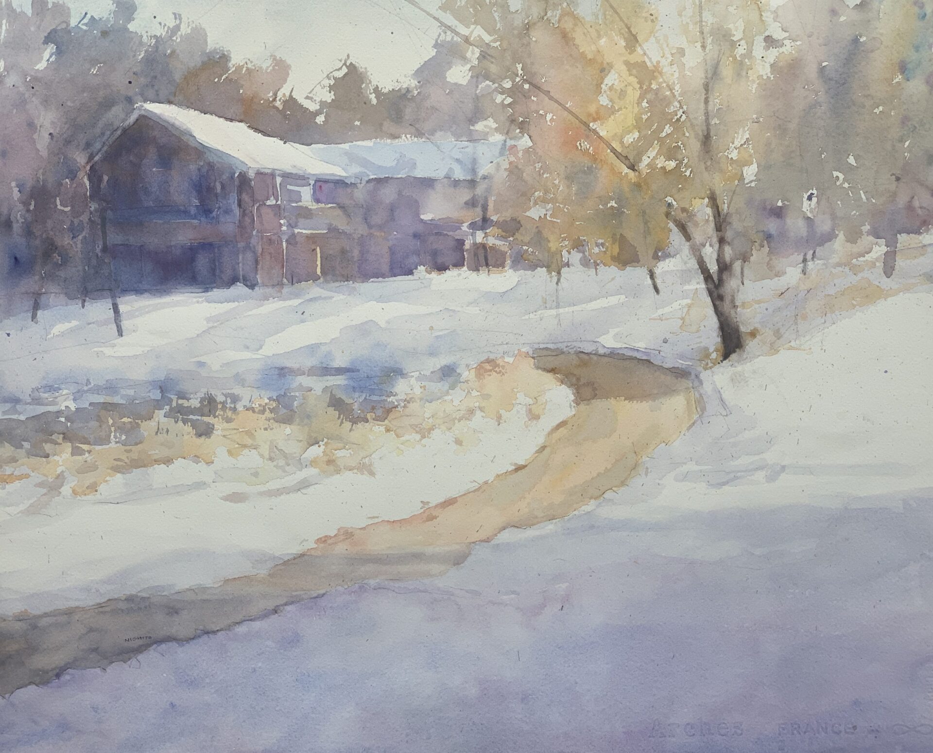 Nishita Jain Selected for San Diego Watercolor Society International Exhibition